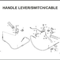 F-4 Handle Lever/Switch/Cable – Katalog Suku Cadang Honda Spacy