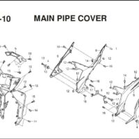 F-44-10 MAIN PIPE COVER