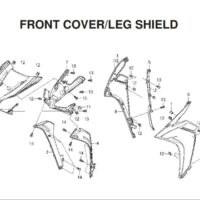 F-44 FRONT COVER/LEG SHIELD
