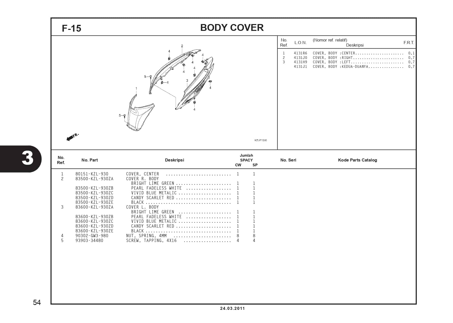 F-15 BODY COVER