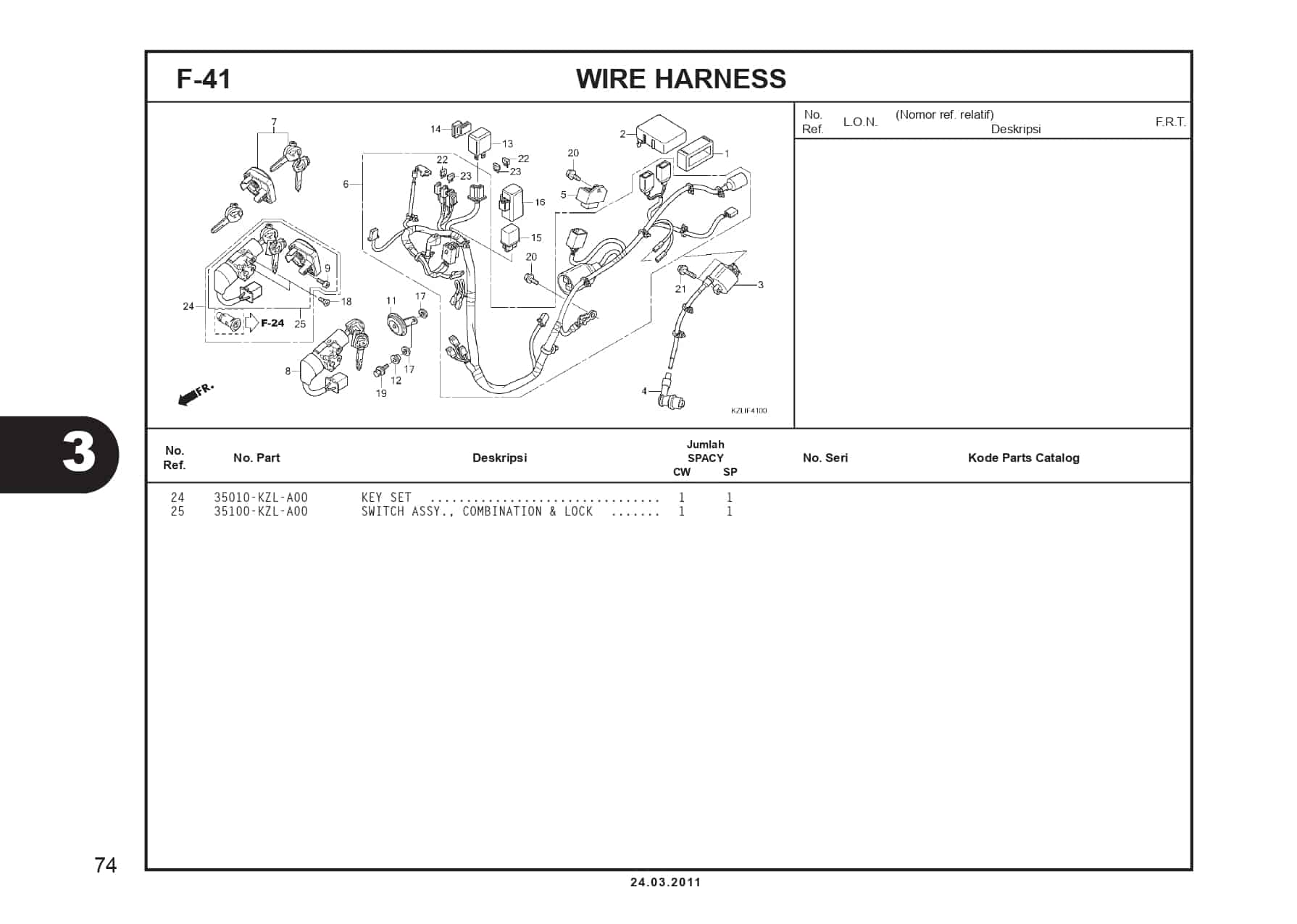 F-41 WIRE HARNESS