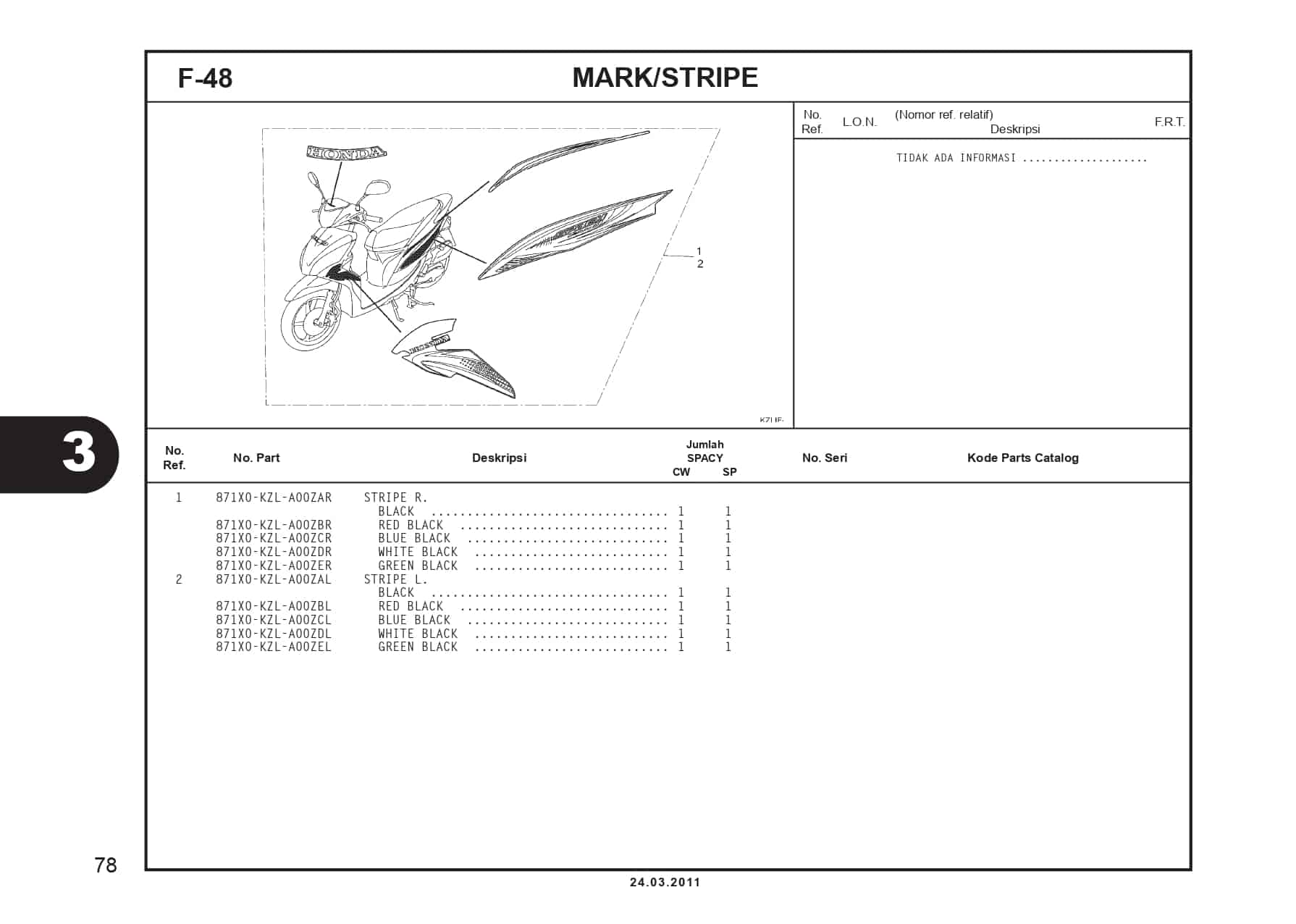 F-48 MARK/STRIPE