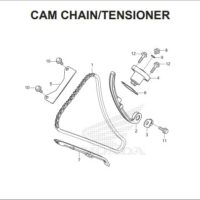 E4 CAM CHAIN TENSIONER