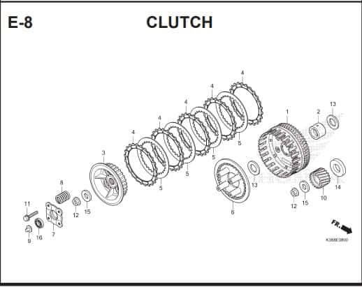 E8 CLUTCH