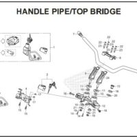 F-7HANDLE PIPE TOP BRIDGE