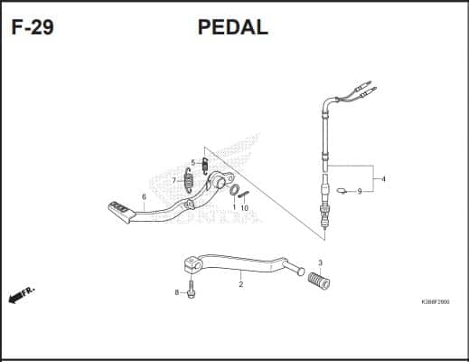 F29- PEDAL