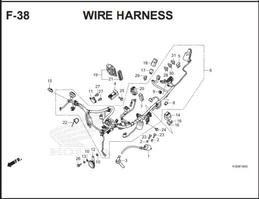 F38- WIRE HARNESS