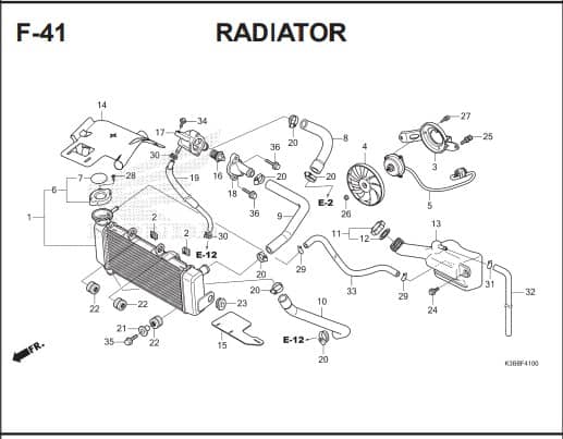 F41- RADIATOR