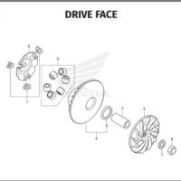 E-16 DRIVE FACE