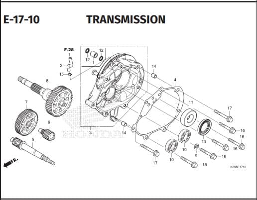 E-17-10 TRANSMISSION