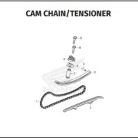 E-5 CAM CHAN TENSIONER