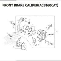 F-18 FRONT BRAKE CALIPER(ACB160CAT)