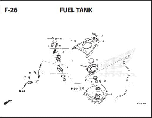 F-26 FUEL TANK