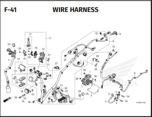 F-41 WIRE HARNESS