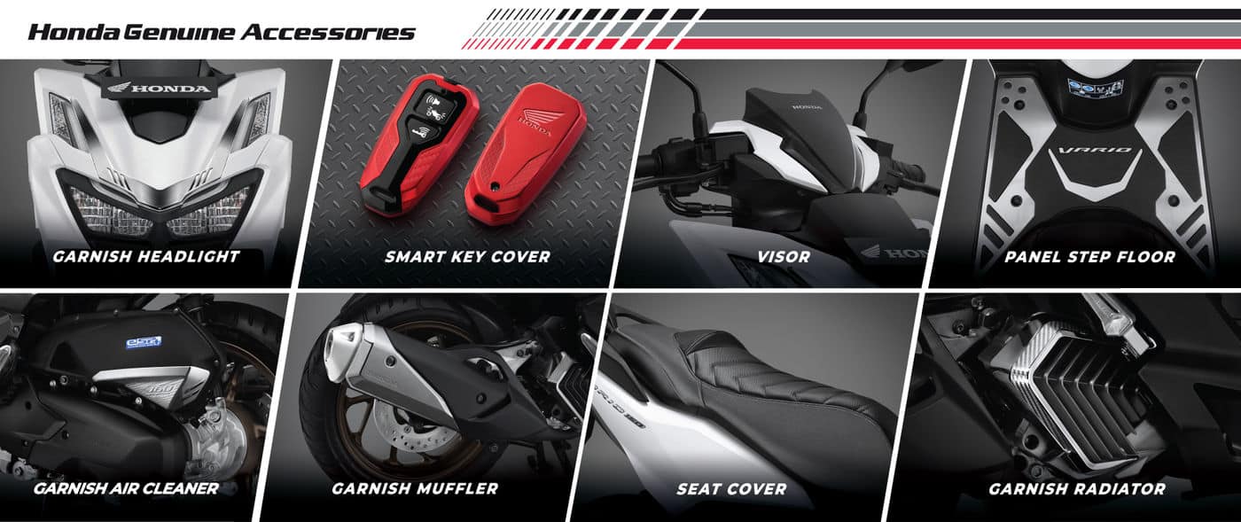 Aksesoris Resmi Honda Vario 160