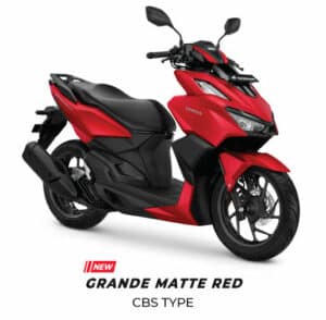 Honda Vario 160 CBS Grande Matte Red