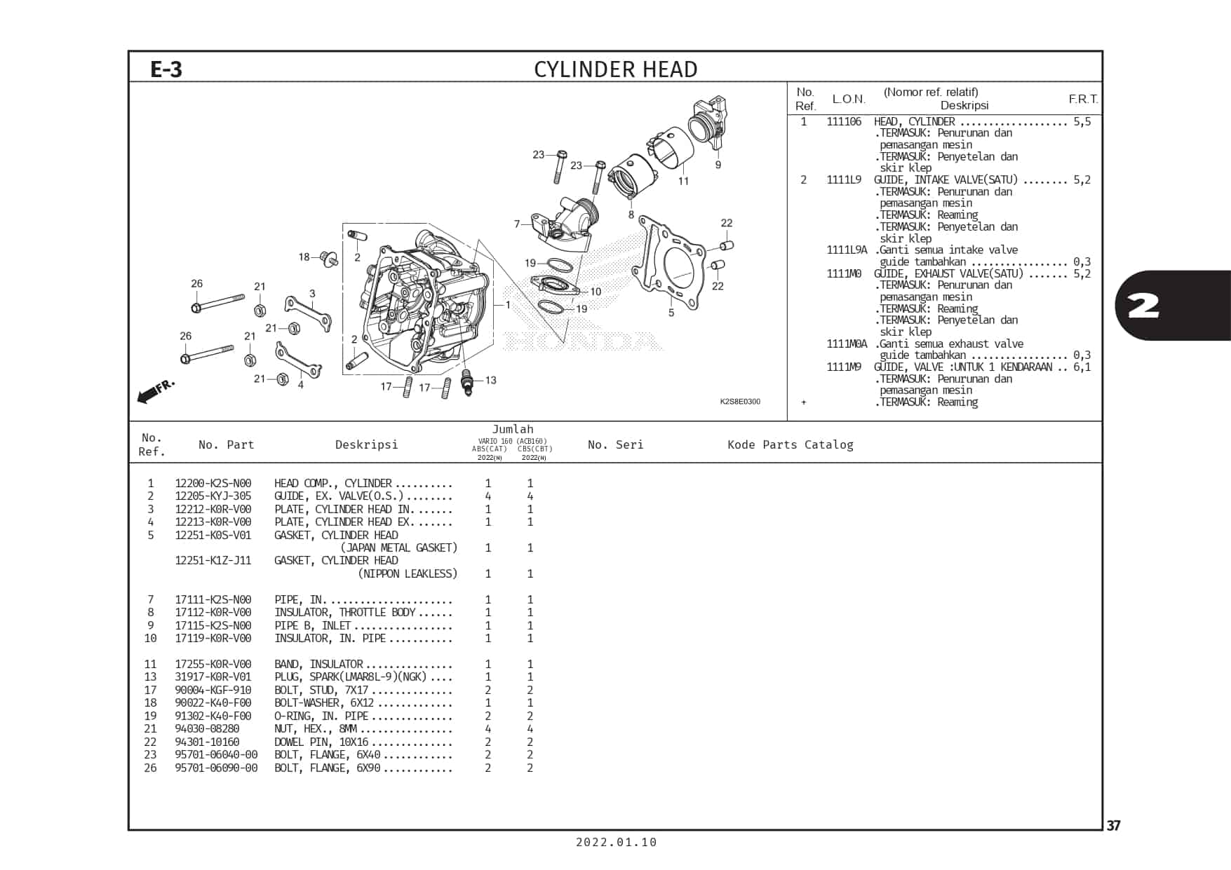 E3 - Cylinder Head