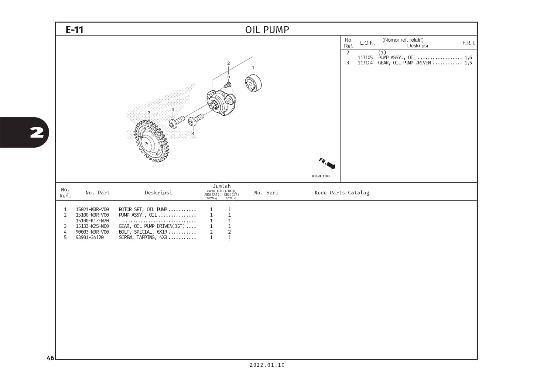 E11 - Oil Pump