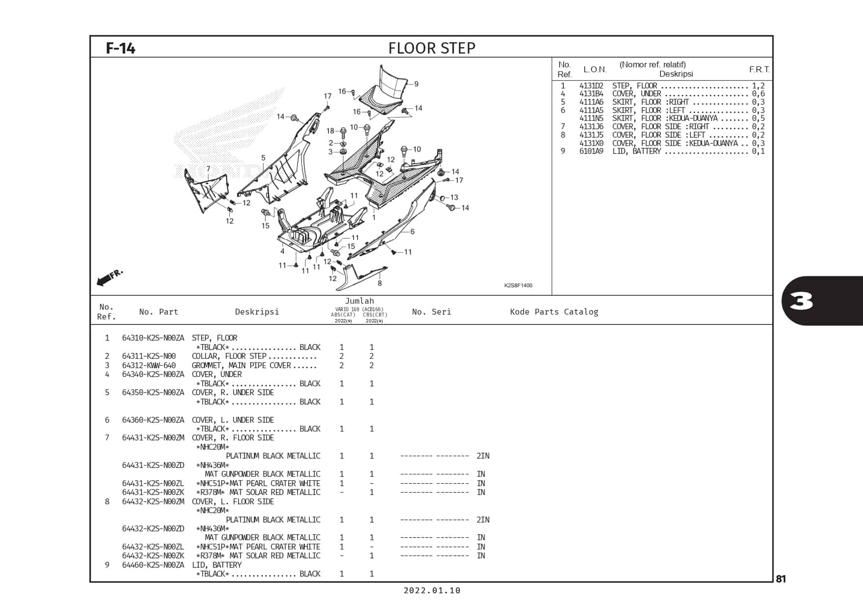 F14 - Floor Step