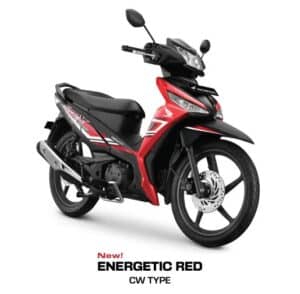 Supra X 125 Energetic Red