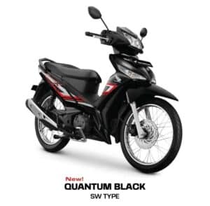 Supra X 125 Quantum Black