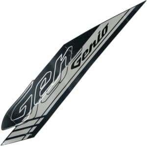 Sticker Body Kiri Hitam Silver Honda Genio