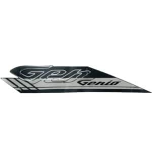 Sticker Body Kiri Hitam Silver Honda Genio