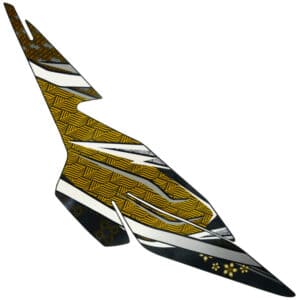 Stripe B Left Mid Cowl Type 1 Honda CBR 250RR K64J