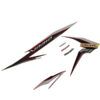 Sticker Body Set Kanan Merah Honda Vario 110 eSP - Image 3