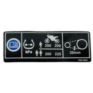 87505K64NA0-LABEL-TIRE-DRIVE-CHAIN