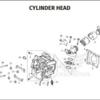 E-3 CYLINDER HEAD