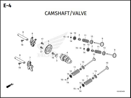 E-4 CAMSHAFT VALVE