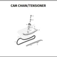 E-5 CAM CHAIN TENSIONER