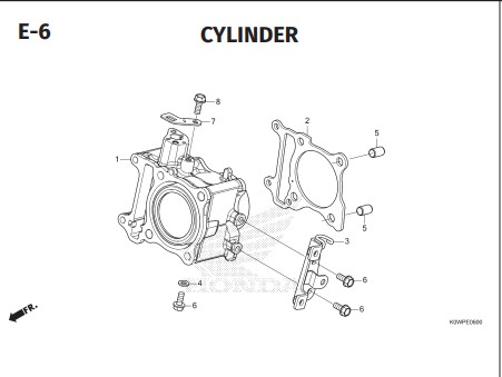 E-6 Cylinder – Honda ADV 160