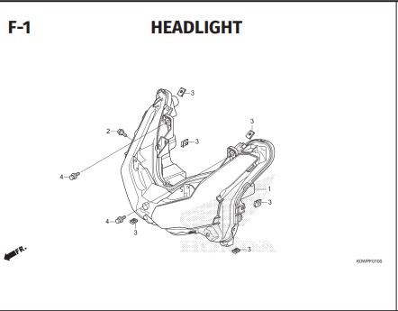 F-1 HEADLIGHT