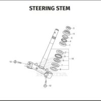 F-10 Steering Steam – Honda ADV 160