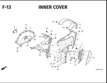 F-13 INNER COVER