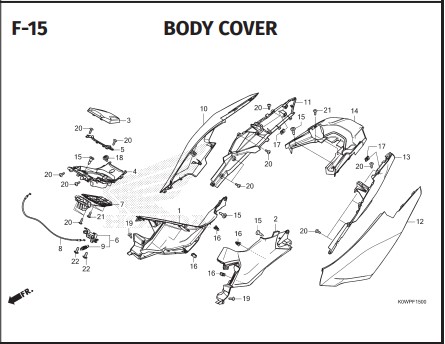 F-15 BODY COVER