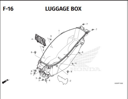 F-16 LUGGAGE BOX