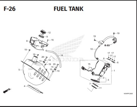 F-26 FUEL TANK