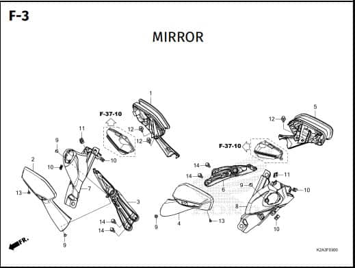 F-3 MIRROR