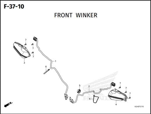 F-37-10 FRONT WINKER