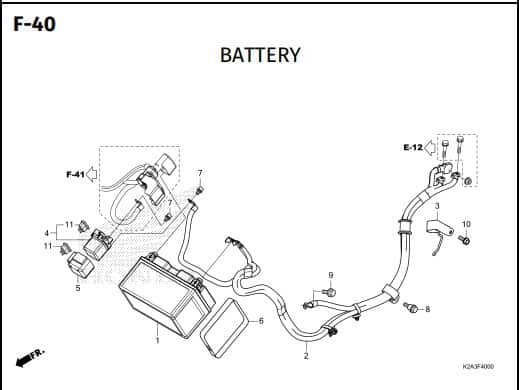 F-40 BATTERY