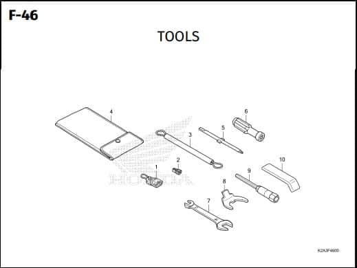 F-46 Tools – Katalog Honda Forza