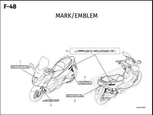 F-48 MARK EMBLEM