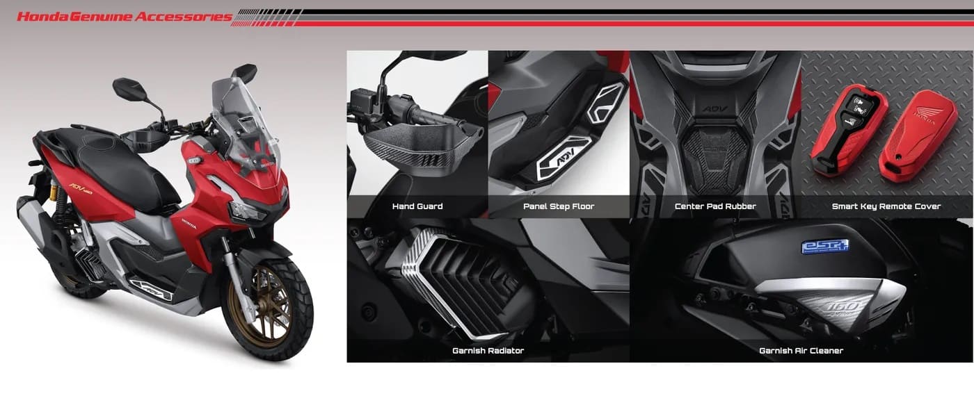 Aksesoris Resmi Honda ADV 160