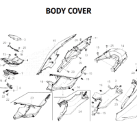 F-15 Body Cover – Honda ADV 160