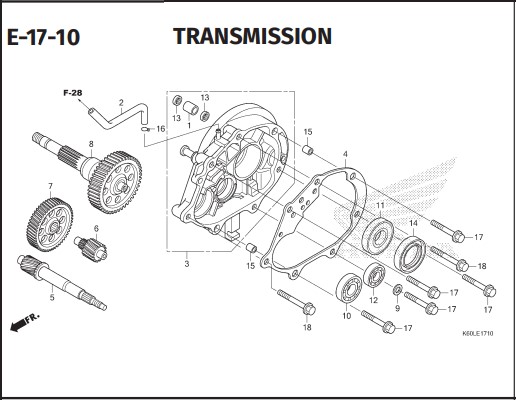 E-17-10 TRANSMISSION