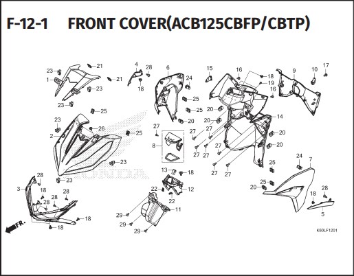 F-12-1 FRONT COVER