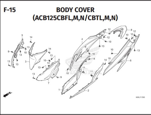 F-15 BODY COVER